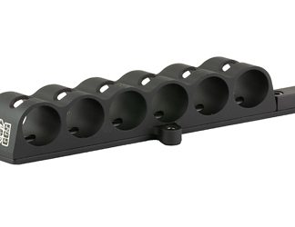 GG&G, Inc. Side Saddle, Fits Benelli M4, Anodized Finish, Black