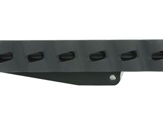 GG&G, Inc. Side Saddle, Fits Remington 870, 1100, 11-87 12 Gauge, Angle Facilitates Easy Bottom Loading of the Magazine Tube and Top Loading of the Chamber, Black