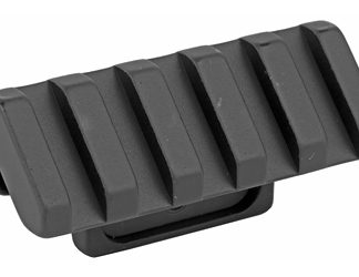 GG&G, Inc. Mount, Picatinny 45 Degree Offset Accessory Rail, Ambi-Design, 5 cross-slot mounting locations, Anti-Snag Design, Black