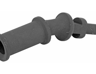 GG&G, Inc. Angled Charging Handle for FNH SCAR Rifles, Allows Handle Angled Up or Down to Clear Optics or Accessories, Black