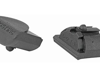 Ghost Inc. Grip Plug Kit, Fits Glock Gen4 & Gen5 19/17/22/23/31/32/34/35/37/38/45, (Does Not Fit SF Models), Black, 2-Pack