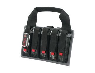 GPS Magazine Tote, Black, Soft, Fits 10 SA Pistol Mags