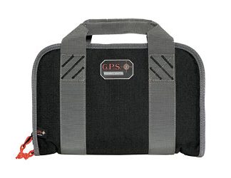 GPS Pistol Case, Black, Soft, Up To 2 Pistols