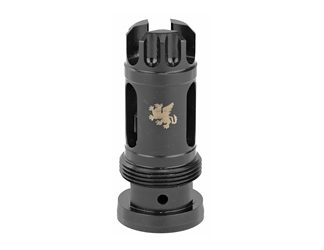 Griffin Armament Flash Compensator, 1/2X28, 5.56 NATO, Black Finish