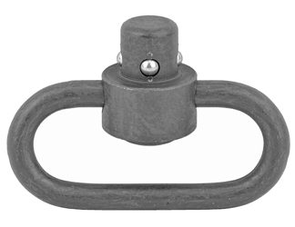GrovTec Heavy Duty 1.5" Push Button Swivel, Manganese Finish, Single
