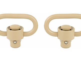 GrovTec Heavy Duty Push Button Swivels, Desert Sand