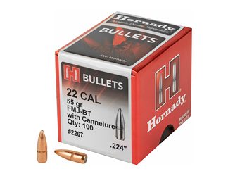 Hornady Full Metal Jacket Boat Tail