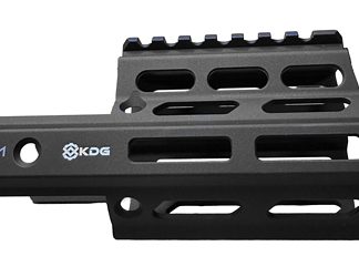 Kinetic Development Group, LLC M-LOK Rail Extension, 3.25", Fits M-LOK Stribog SP9, Anodized Finish, Black