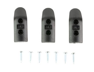 Kimber America Magazine Extended Base Pad, For Kimber 1911 Magazines (Will Not Work with KimPro Magazines), Matte Finish, Black, Set of 3