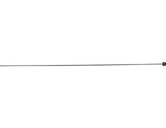 Kleen-Bore Carbon Fiber Cleaning Rod, .22-6.5MM, 44" Length, 1 Piece, Black Handle