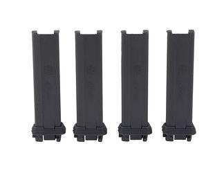 Kel-Tec 380ACP Stripper Clips, Holds 10 Rounds, Black, Pack of 4, For PR-3AT