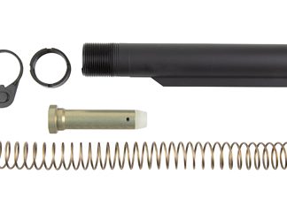LBE Unlimited Complete Buffer Tube Kit, Fits AR-15/M4 Platform, Matte Finish, Black