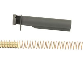 Luth-AR Mil-Spec Dia Carbine Buffer Tube Complete Assembly Fits AR-15 Rifles, with Buffer, Buffer Tube, & Spring, Black