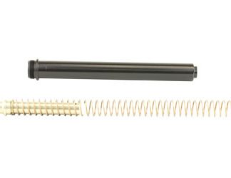 Luth-AR Fixed Rifle-Length Buffer Tube Complete Assembly Fits AR-15 Rifles, with Buffer, Buffer Tube, & Spring, Black