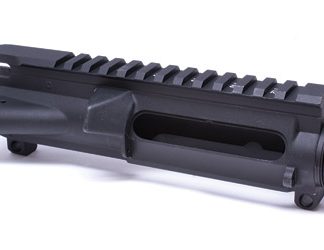 Luth-AR Stripped NC15 Forged Upper Receiver, Manufactured from 7075-T6 Aluminum, Hard-Coat Anodized, Features Upper Picatinny Rail for Mounting Optics and Accessories
