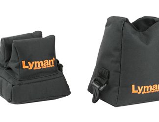 Lyman Products Universal Bag Rest, Filled, Black, Standard Size, Includes Both Front and Rear Bags