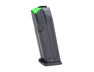 Mec-Gar USA Magazine, 9MM, 18 Rounds, Flush Fit, Fits GLOCK 17, Anti-Friction Coating, Black