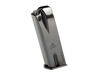 Mec-Gar USA Pistol Magazine, 9MM, 13 Rounds, Fits Browning Hi-Power, Steel, Blued Finish