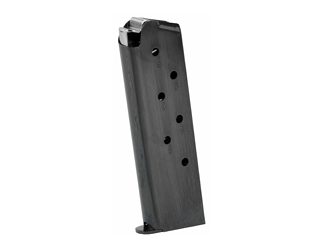 Mec-Gar USA Magazine, 45ACP, 7 Rounds, Fits 1911, Blued Finish