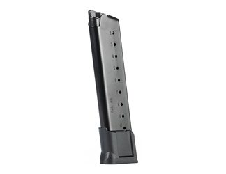 Mec-Gar USA Magazine, 45 ACP, 10 Rounds, Fits 1911, Anti-Friction Coating, Black