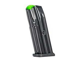 Mec-Gar USA Magazine, 9MM, 10 Rounds, Fits Glock 19, Anti-Friction Coating, Black