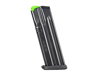 Mec-Gar USA Magazine, 9MM, 15 Rounds, Fits Glock 19, Anti-Friction Coating, Black