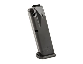 Mec-Gar USA Pistol Magazine, 9MM, 15 Rounds, Fits Taurus PT92/99, Steel, Blued Finish