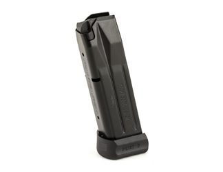 Mec-Gar USA Pistol Magazine, 9MM, 17 Rounds, Fits Sig Pro 2009/2022 Pistols, Steel, Black, Anti-Friction Coating