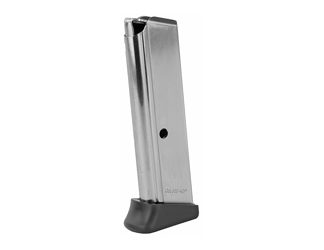 Mec-Gar USA Pistol Magazine, 380ACP, 7 Rounds, Fits PPK/S Pistols, Silver, Steel, Nickel Finish