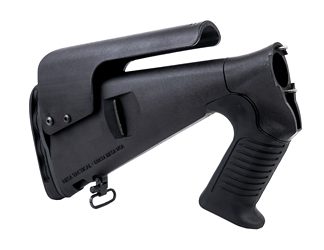 Mesa Tactical Urbino Pistol Grip Stock, Fits Benelli M1/M2/M3 12 Gauge, 12.5" Length of Pull, Matte Finish, Black, Includes Limbsaver Recoil Pad and Adjustable Cheek Riser