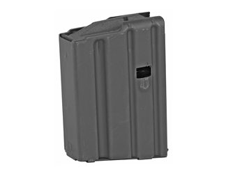 Ammunition Storage Components Ammunition Storage Components, Magazine, 223 Remington/5.56 NATO, 10 Rounds, Fits AR Rifles, Stainless Steel, Black Follower, Black