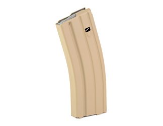 Ammunition Storage Components Magazine, 223 Remington/5.56 NATO, 30Rd, Flat Dark Earth Marlube w/ Gray Follower, Fits AR-15