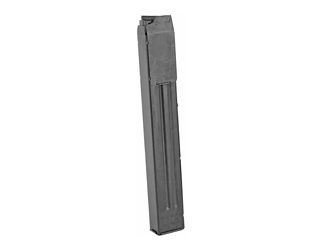 American Tactical Pistol Magazine, 9MM, 10 Rounds, Fits MP40 Pistols, Steel, Matte Finish, Black