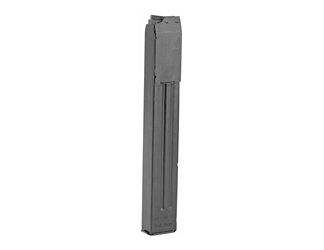 American Tactical Rifle Magazine, 9MM, 25 Rounds, Fits MP40 Rifles, Steel, Black