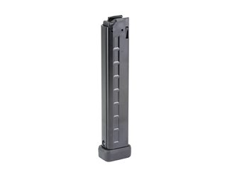 B&T USA Magazine, 9MM, 30 Rounds, Fits TP9/APC9/GHM9, Polymer, Slimline Rubber Bumper, Black
