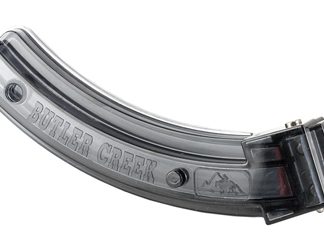 Butler Creek Magazine, Steel Lips, 22LR, 25 Rounds, Fits 10/22, Polymer, Smoke