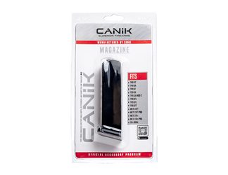 CANIK Magazine, 9MM, 18 Rounds, Fits TP9SA, TP9v2, TP9SF, and TP9, Black
