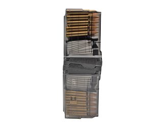 Cross Industries Magazine, 5.56 NATO, Fits AR-15, 10 Rounds, Contains Two 10-Round Coupling Magazines, Black