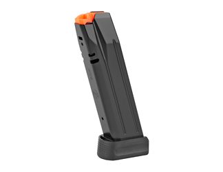 CZ Magazine, 9MM, 21 Rounds, Fits P-10 Full Size and Reverse Compatible with P09, Black