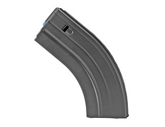 DURAMAG Magazine, DuraMag SS, 26 Rounds, Fits AR15 Pattern Rifles in 6.5 Grendel/6MM ARC, Blue Anti-tilt AGF Follower, Black