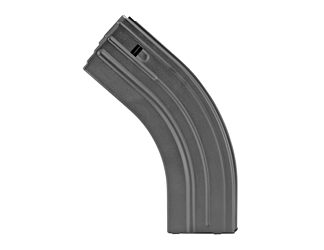 DURAMAG Magazine, 7.62X39, 30 Rounds, Fits AR Rifles, Black Anti-tilt AGF Follower, Stainless Steel, Black