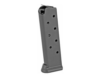 Ed Brown Magazine, 45ACP, 8 Rounds, Fits 1911, Includes Base Pad, Black
