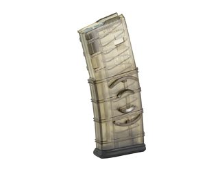 Elite Tactical Systems Group Magazine, 223 Remington/5.56 NATO, 30 Rounds, Clear, Integrated Coupler, AR Rifles, Gen 2