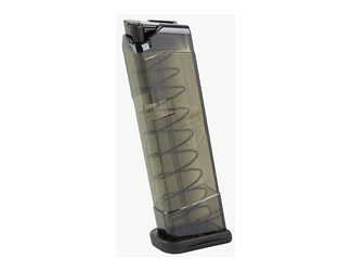 Elite Tactical Systems Group Magazine, 380 ACP, 9 Rounds, Fits Glock 42, Carbon Smoke