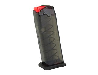 Elite Tactical Systems Group Magazine, 9MM, 10 Rounds, Fits Glock 43X, Carbon Smoke