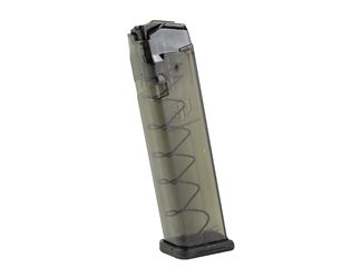 Elite Tactical Systems Group Magazine, 9MM, 22 Rounds, Fits Glock 17/19/26, Carbon Smoke