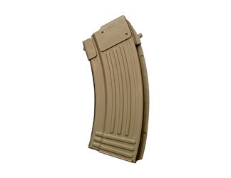 Global Ordnance Magazine, 7.62X39, 20 Rounds, Fits AK-47, Flat Dark Earth