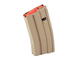 Global Ordnance Magazine, 5.56 NATO/223 Remington, 10 Rounds, 20 Round Body, Flat Dark Earth