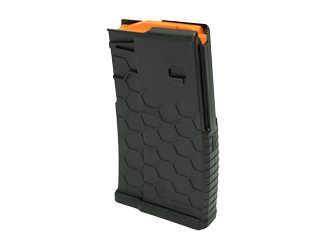 HEXMAG Magazine, 308 Winchester/7.62 NATO, 20 Rounds, Fits DPMS/SR25, Polymer, Black