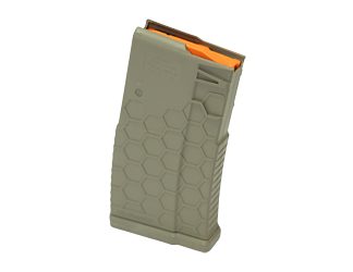 HEXMAG Magazine, 308 Winchester/ 7.62 NATO, 20 Rounds, Fits DPMS/SR25/ Polymer, Flat Dark Earth